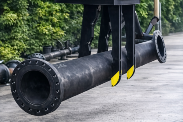 Claw Pipe Handler with contrast boost